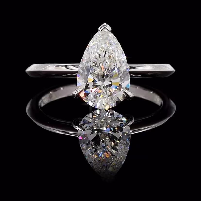 Pear 2.00ct Solitaire