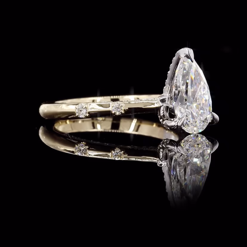 Pear 2.00ct Solitaire