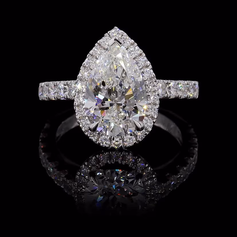 Pear 3.00ct Solitaire