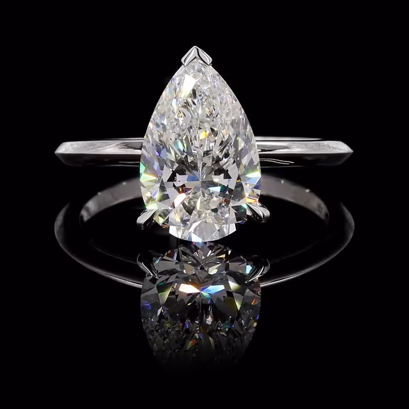 Pear 3.00ct Solitaire