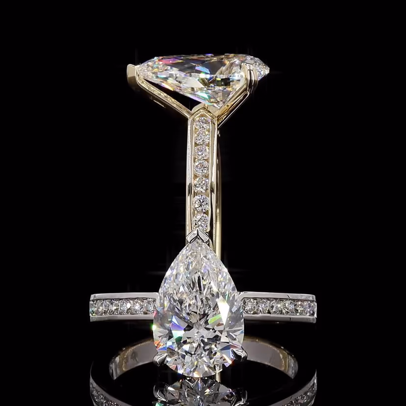 Pear 3.00ct Solitaire