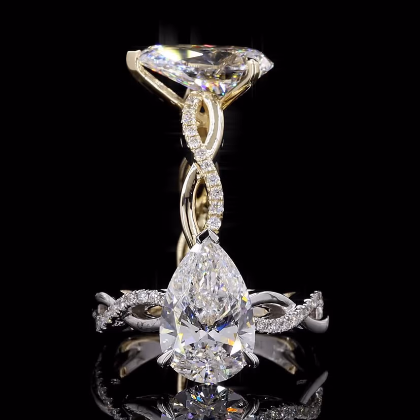 Pear 3.00ct Solitaire