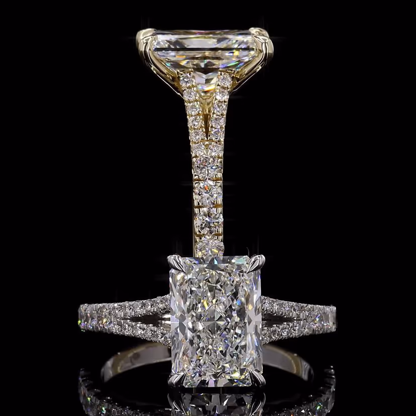 Radiant 3.00ct Solitaire