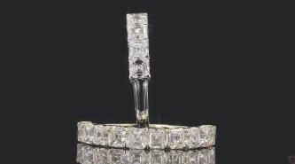LBD921-AS200 lab-grown diamond band, 14KT