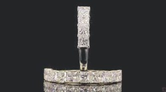 LBD921-PC200 lab-grown diamond band, 14KT