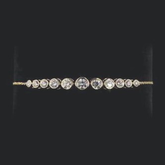 LBR925 lab-grown diamond fashion piece, 14KT